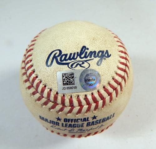Използвани бейзболни топки Washington Nationals Pit Pirates 2019 Ерик Гонзалес, Използвани в една игра