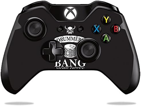 Корица MightySkins е Съвместим с контролера на Microsoft Xbox One /One S – Барабанисти | Защитно, здрава и уникална Vinyl стикер