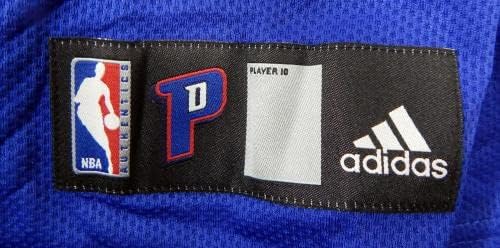 Пусната на Детска риза Detroit Pistons Синьо 4XL DP44778 - Използвана в НБА