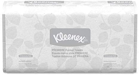 Хартиени кърпи Kimberly-Clark Professional хартиени кърпички Scottfold, Бели, 120 броя в опаковка, 20 броя в картонена кутия (общо