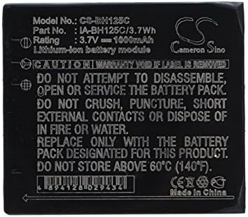 Батерия Cameron Sino 1000mAh за Samsung HMX-R10, HMXR10BN, HMXR10BNXXA, HMX-R10BP, HMX-R10EDC, HMX-R10SP
