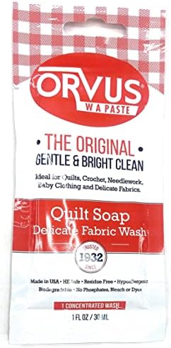 Сапун за стеганого одеяла Katz triming / Trims Unlimited Orvus W. A. Paste - 1 унция. Еднократно Използване На