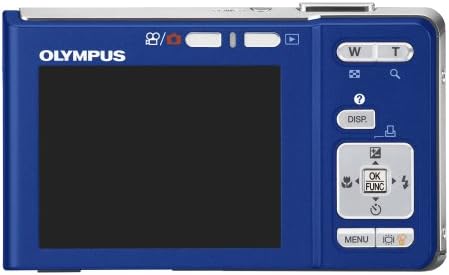 Цифров фотоапарат Olympus FE360 8 Mp с 3-кратно оптично двойно увеличение (син)