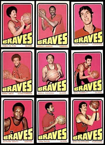 1972-73 Топпс Бъфало Брэйвз Сет на екипа на Бъфало Брэйвз-BskB (сет) на БИВШИЯ Брэйвз-BskB