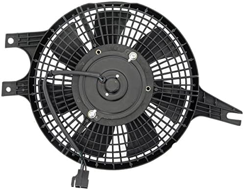 Вентилатор на кондензатора на климатика Dorman 620-746 в събирането е Съвместим с някои модели на Mazda