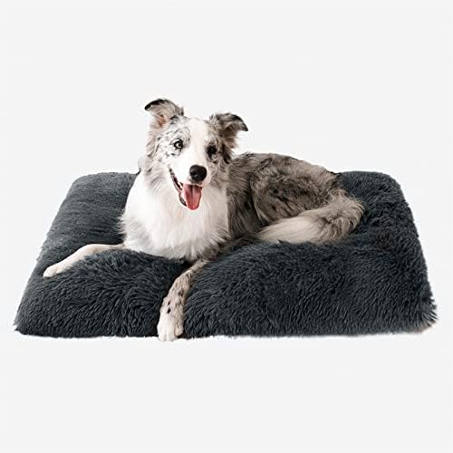 WELLYELO XL Легло за кучета, Пухкави Плюшени легла за кучета от Много по-Големи размери, Противоскользящий Подложка за клетка