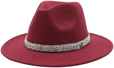 Фетровая Шапка с широка периферия Фетровая Панама Филц шапки за Жени