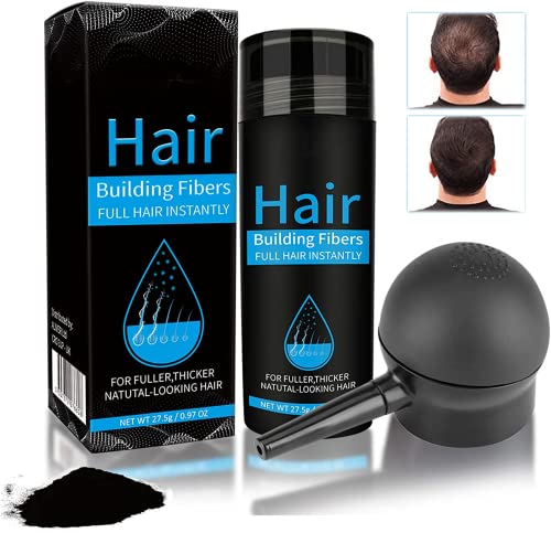 Фибри за коса за изтъняване на косата с помощта на спрей за удължаване на косата, средство за защита от косопад, незабележима