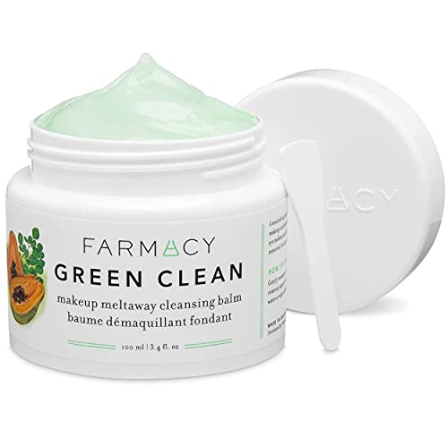 Farmacy Натурално Средство За отстраняване на грим - Green Clean Makeup Meltaway Почистващ Балсам Козметични, 100 мл