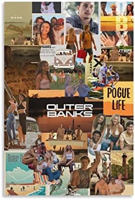 YWVWY Плакат Outer Banks Сериал Obx Плакати Колаж Стенен Художествен Плакат Подаръци Щампи за Спални Начало Декор Подвесная Картина