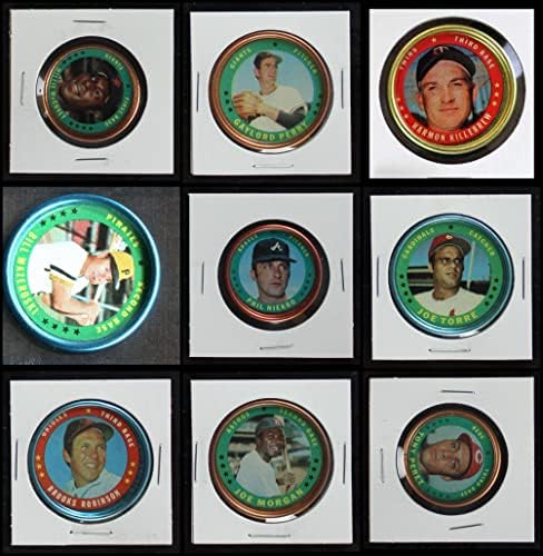 Бейзболен комплект Topps Coins 1971 година на издаване (Бейзболен комплект) EX/MT