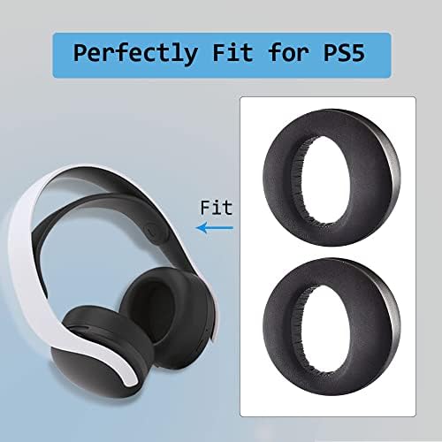 Сменяеми Амбушюры MQDITH с охлаждащ гел, Съвместими с 3D-слушалки Sony Playstation 5 Pulse PS5