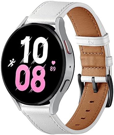 Кожени Въжета, съвместим с Samsung Galaxy Watch 5 pro Band 45 мм Galaxy 5 Watch Band 40 мм 44 мм Galaxy Watch 4 Band 2021