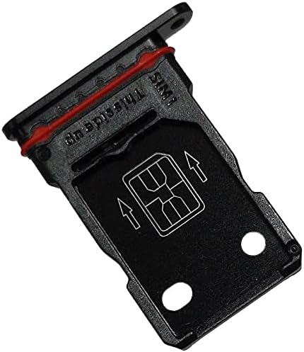 Смяна на притежателя на тавата за две СИМ-карти за Oneplus 9 Pro 6,7 инча (черен)