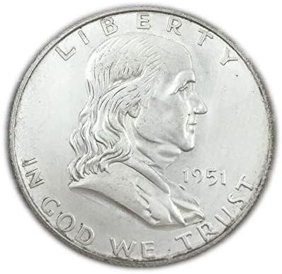 Специален Оригинален Светлина 1951 Съединените Щати Франклин Безплатни Часовника 31 мм Монета на Паметника Колекция от монети Възпоменателна