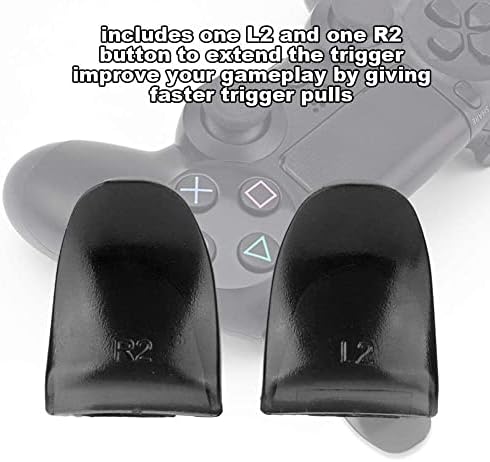 Пълнители спусъка, за PS4 Playstation4 2 ЕЛЕМЕНТА Трайни бутона R2 L2 Удължител Спусъка, за да контролер PS4 Разширени Мини пълнители