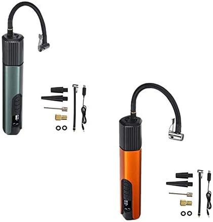 TWDYC 140PSI USB Безжичен Въздушен Компресор LCD Ръчна Помпа за Надуваем Автомобили, Велосипеди, Гуми, Топки, Пръстени за Плаване (Цвят: