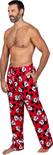 Класически мъжки Пижамные Панталони Disney с Мики Маус за почивка