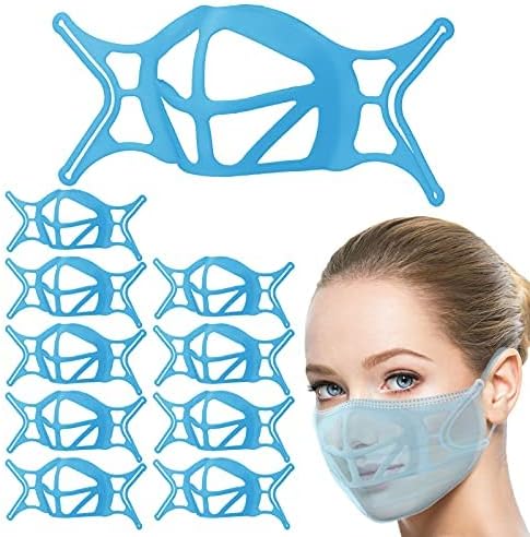 Подобрена 3D Силикон Скоба за маски за лице за възрастни, под формата на костенурка с дишаща чаша, Хладно части за по-голямо