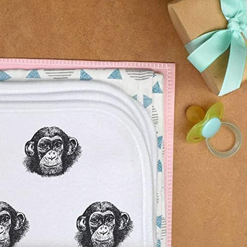 Детска оригване Azeeda Главата на шимпанзетата / Кърпа за миене на съдове (BC00017656)