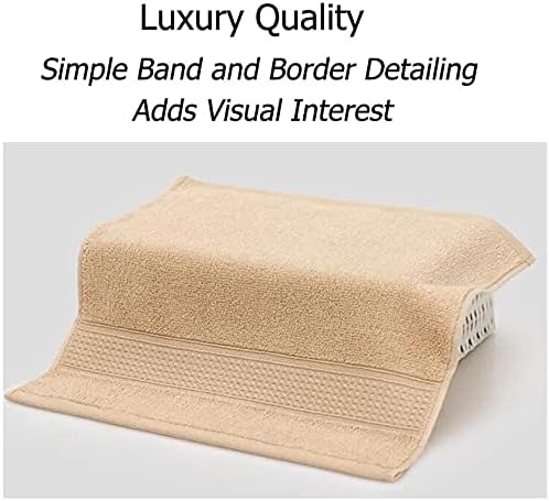Кърпи за баня Simwa, луксозни Плюшени хавлиени кърпи, комплект от памук, мека, добре абсорбиращи, 3 предмета - 1 кърпи за баня, 1