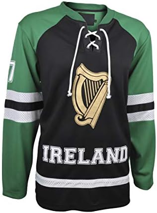 Хокей пуловер Croker Ireland Черно-Зелен