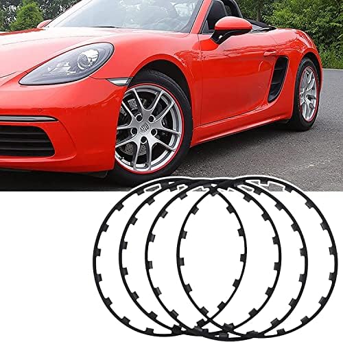 Универсална защита на джантата гуми, Комплект накладки за ремонт на автомобили със защита от надраскване, Защита на джантите