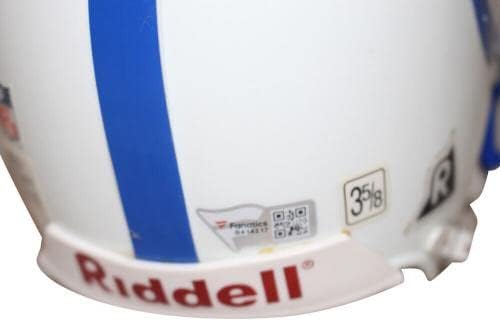 Пейтън Манинг е Подписал Истински фен мини-шлем Indianapolis Colts 38954 - Мини-Каски NFL с автограф