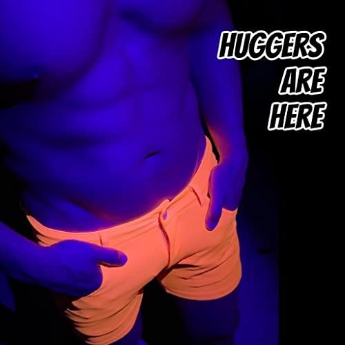 Мъжки къси панталони за Рейва/Партита Huggers Плячката с телефон с цип и джобове Потайными
