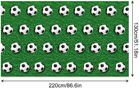Покривка за футболна топка с малко Человечком, Футболно Пластмасови Еднократно Правоъгълно Покритие За Маса, Украса за