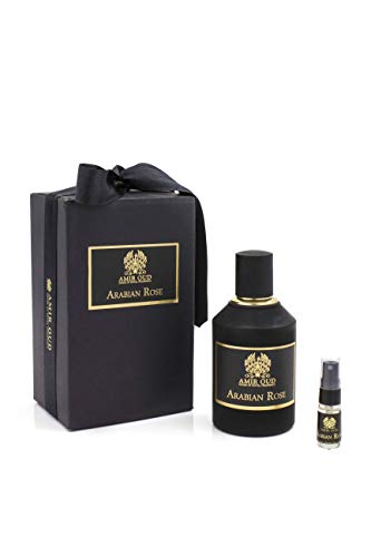 Аромат Arabian Rose от Kirilka Oud, парфюм спрей за жени, парфюм аромат продължително действие 100 мл (3,4 течни унции) Екстра-де-парфюм