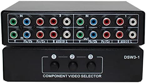 Компонентное AV-видео MagiDeal 3 в 1, Composite 3 RCA за телевизори и игрови компютри