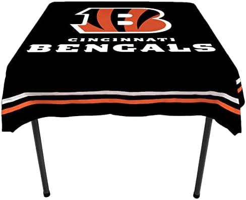 Тампон върху Покривката с логото на Cincinnati Bengals и Квадратно Покритие на Масата
