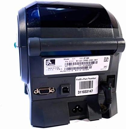 Zebra ZP500 Plus ZP500-0103-0017 USB принтер за етикети с директен термични прилагането на баркод/Белачка (обновена)