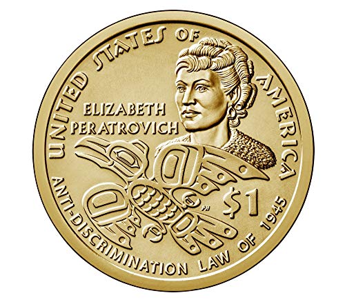 2020 P, D Набор от монети индианци (сакагавея/Gold) в 2 долара, Без да се прибягва