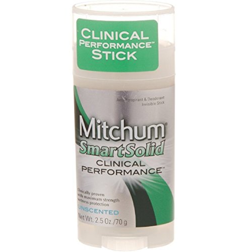 Mitchum Smart Твърди Дезодорант-Антиперспиранти Без мирис 2,50 грама
