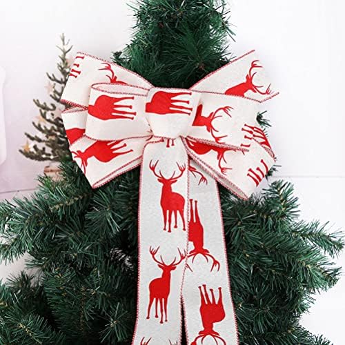 2 Ролка Лесни Коледни ленти с орнаменти Linomple Коледа Ципи Decors