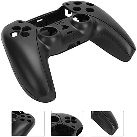 Корпус игрален контролер, изискан и страхотен външен вид, корпус игрален контролер от ABS-материали за контролер PS5 (черен)