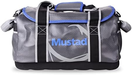 Суха чанта Mustad, Водоустойчив Брезент 500D, Тъмно-Сиво /Синьо
