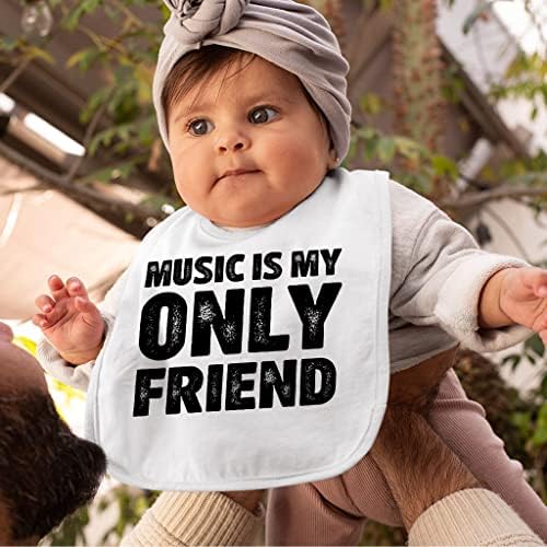 Музика - единственият ми приятел, Бебешки Лигавници - Арт-Лигавници за Хранене на Бебето - Музикални престилки за хранене