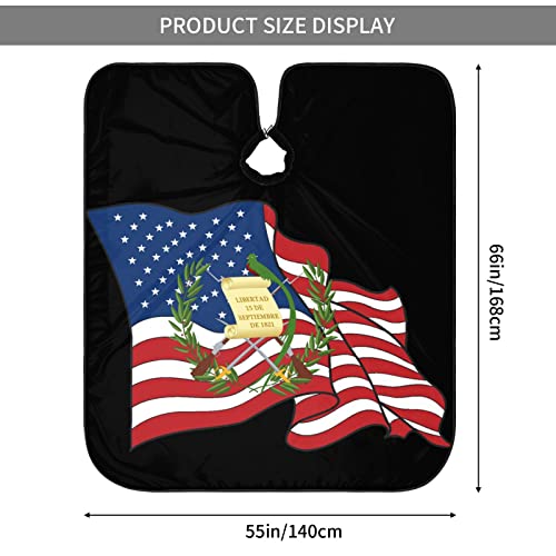 Гватемала Американски Флаг 3D Печат на Професионални Фризьорски салон Наметало За Подстригване Салонная Наметало Фризьорски Престилка 55 X