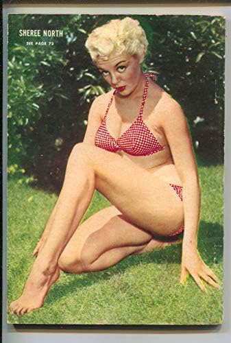 Око 10/1953-Мара Корди Шери Норт-Чийзкейк на снимката-бански костюми-танцьорка-пикантни пози-скандал-VG