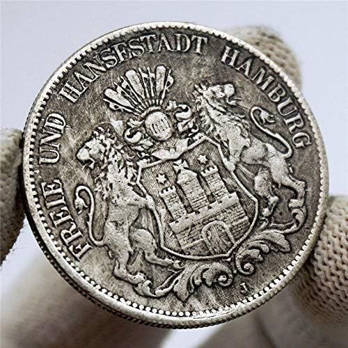 Немска сребърно покритие Възпоменателна Монета от 1903 година, Криптовалюта Реплика Възпоменателни Монети Любителски Сбирка