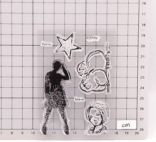 Arrietty Ден на Майката Смели Жени Момиче Птици Прозрачни Печати за Направата на Картички, Бижута и Инструменти за Scrapbooking с ръцете Си Гумени Печати