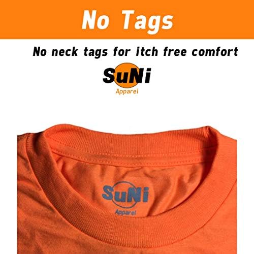 Комплект мъжки ризи за строителни работи с висока видимост и дълъг ръкав (Safety Orange (3pk), голям)