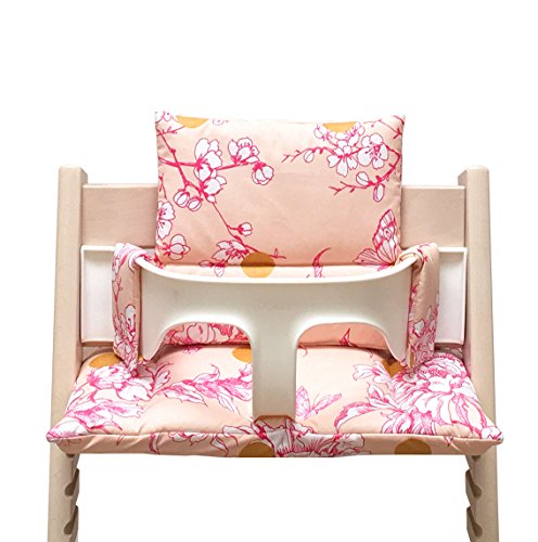Възможност за избор от възглавници Blausberg с детски покритие за столче за хранене за хранене Трип Trapp от Stokke - Cherry Blossom