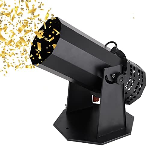Epidioxi Confetti Launcher Професионален безжично дистанционно управление за стрелба с конфети за специални събития, партита,