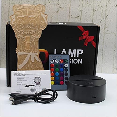 3D Led нощна светлина Аниме USB Декор за Спалня Лампа Манга Подарък За Рожден Ден Иносуке Хашибира Акрилна RGB Лампа
