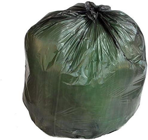 Торби за боклук PlasticMill обем 20-30 литра, с висока плътност: черни, 8 микрона, 30x37, 500 торбички.