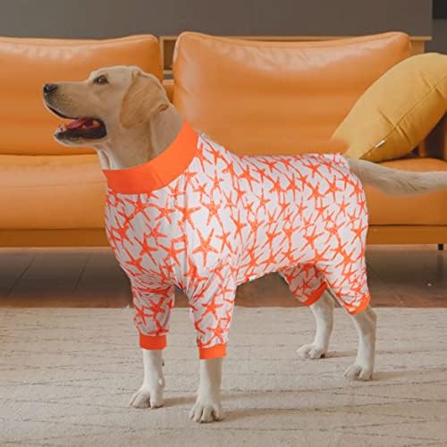 Пижами за големи кучета LovinPet, Защита от ултравиолетови лъчи, които Правят безпокойство домашни любимци, Дишащи Пижами за големи